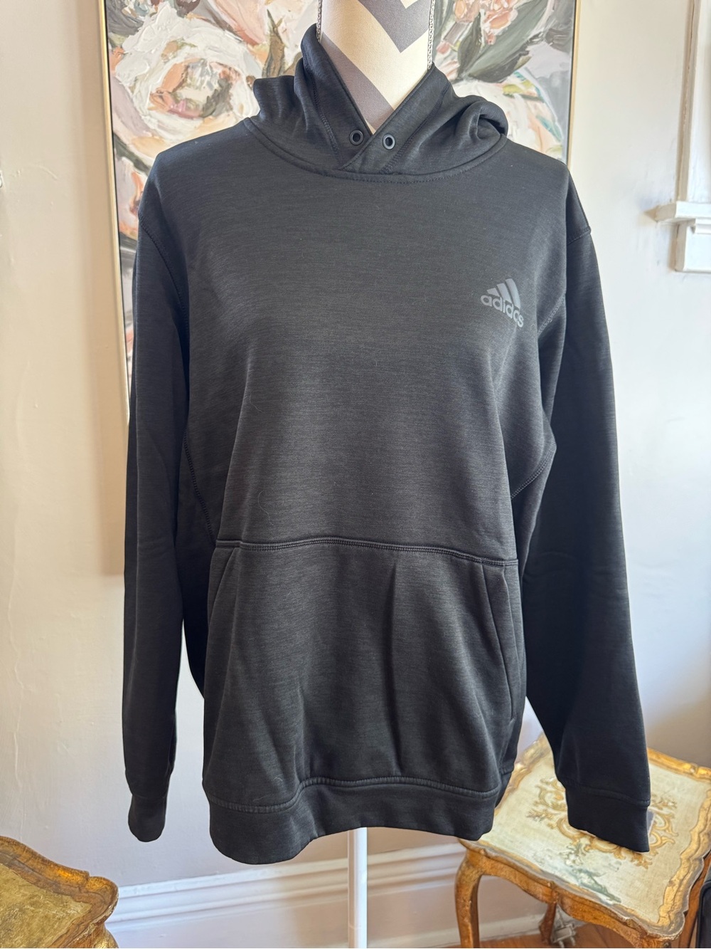 Adidas Black Pullover Hoodie